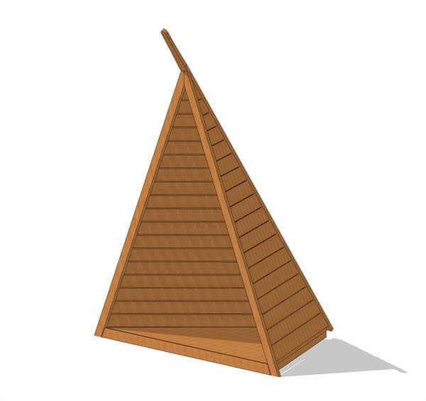 Trekantet tipi — billede 1 af 4