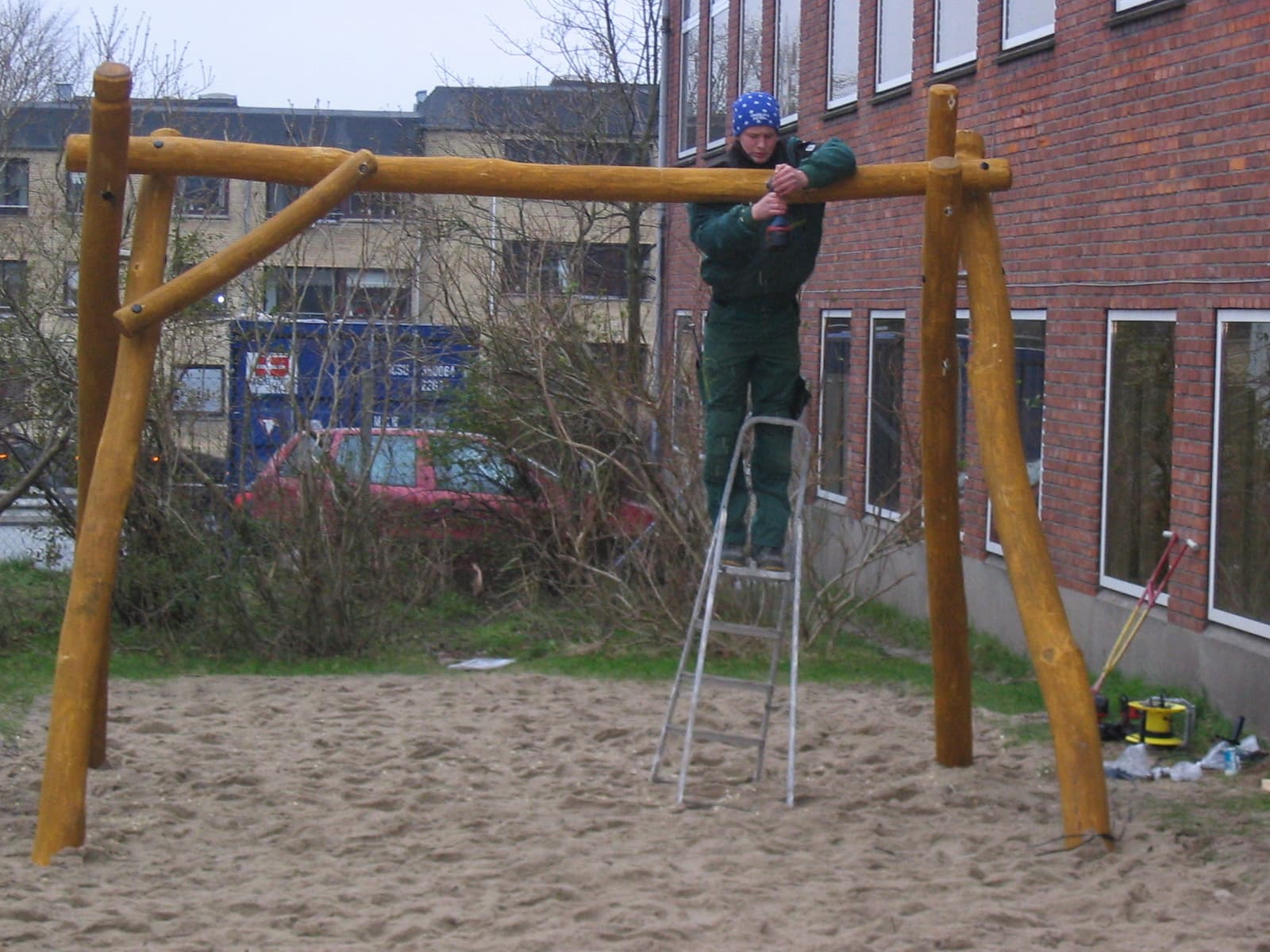 Robiniagynger i Aalborg på legeplads