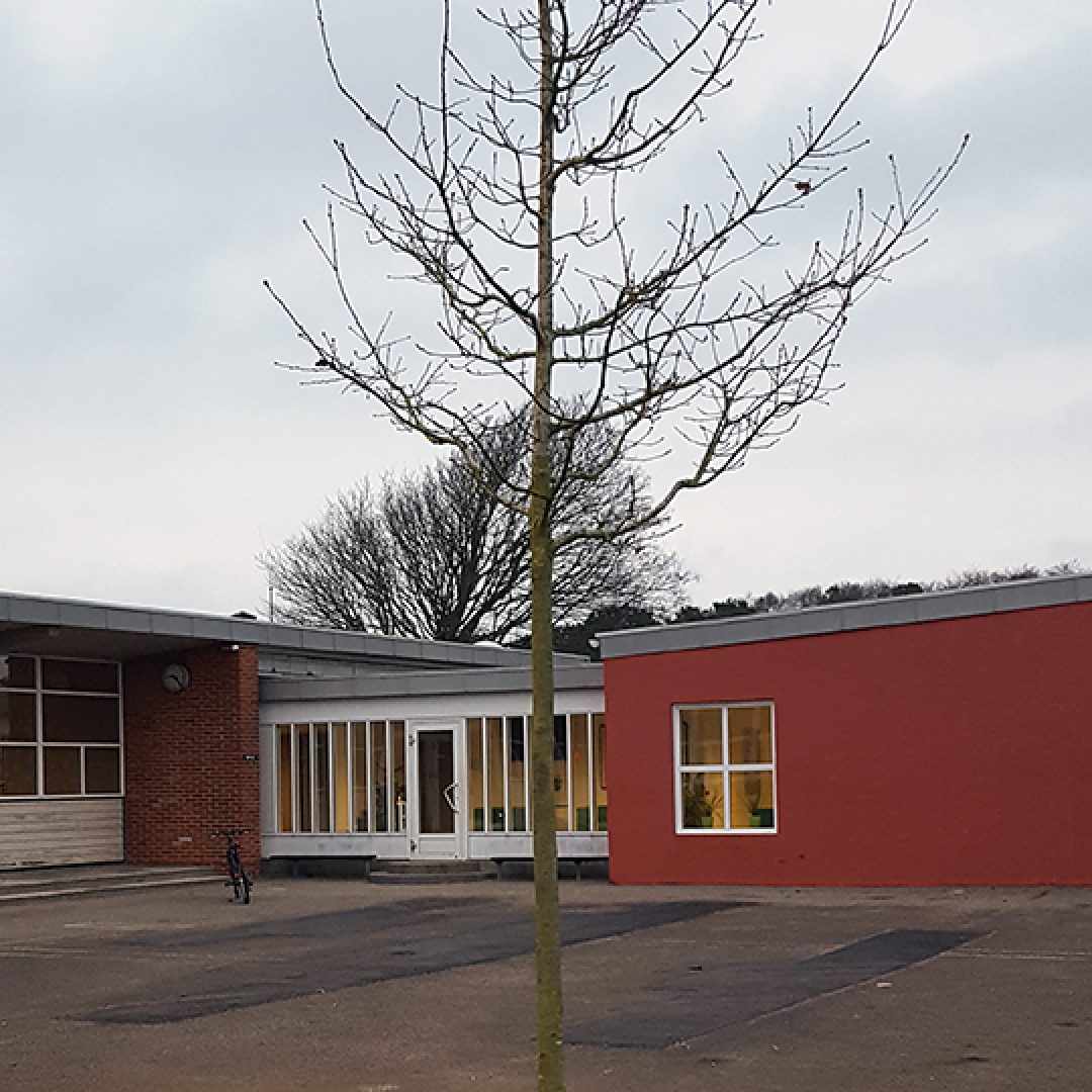Kreative arbejdspladser i Bedsted Skoles skolegård