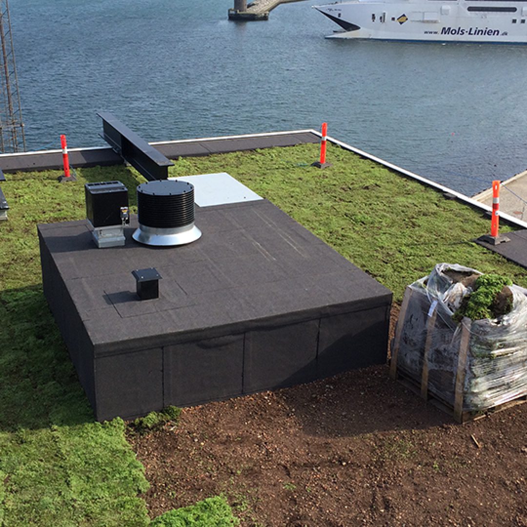 Belægningsdetalje ved Havneholmen