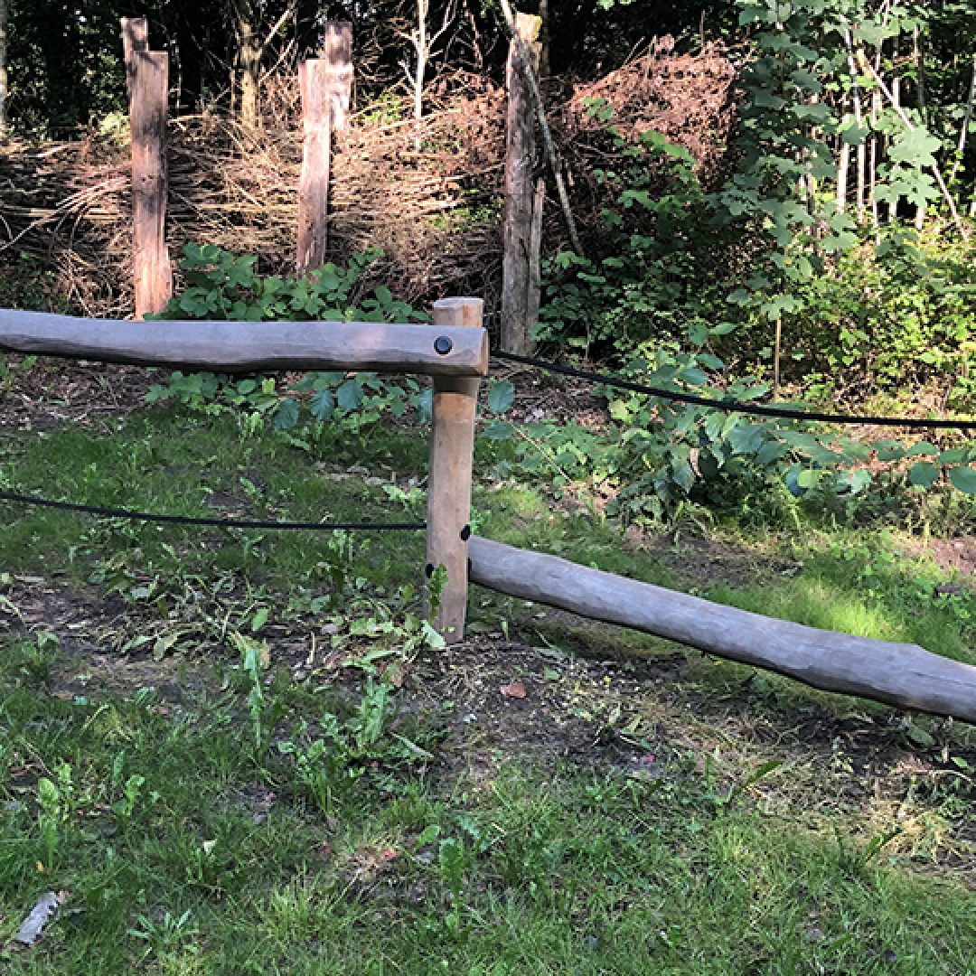 Rutsjebane og motorikleg i parken