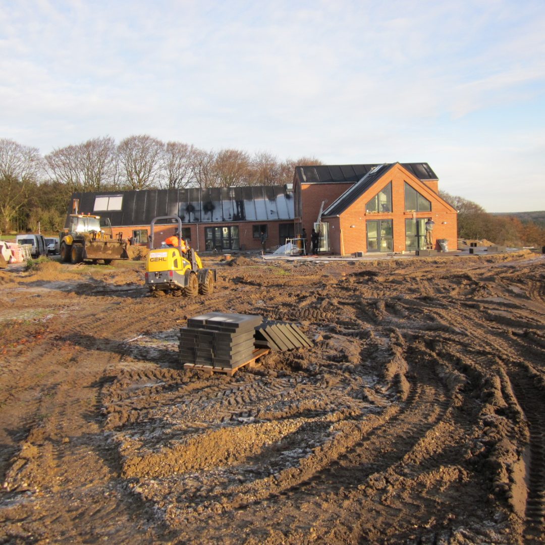 Beplantning af bede i landbohaven
